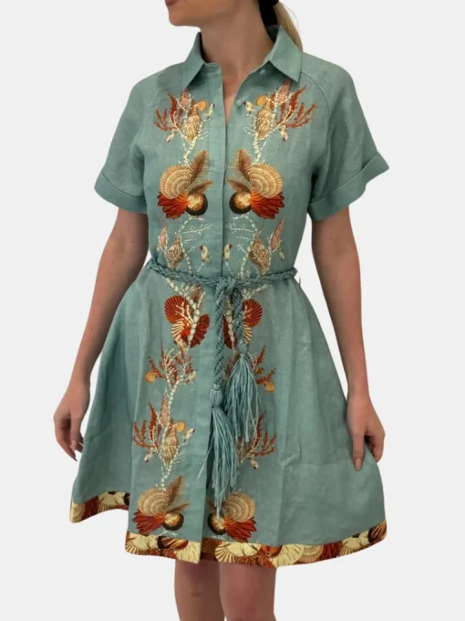 Aguay Short Shirt Dress