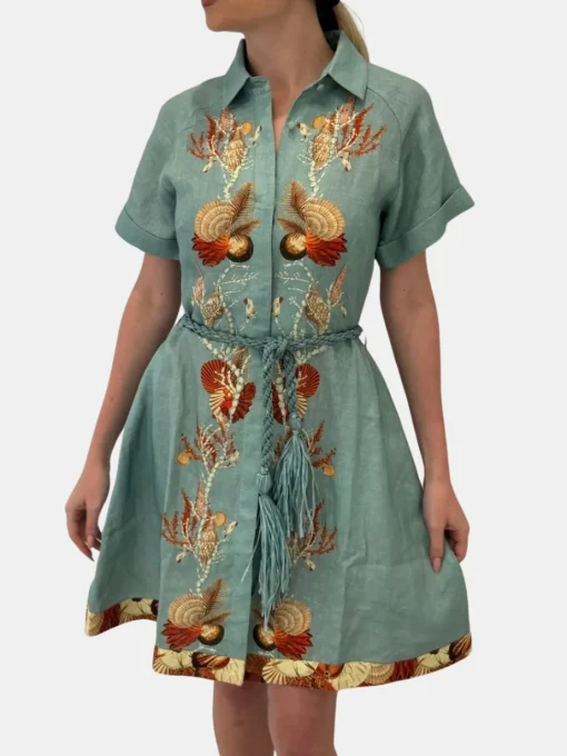 Aguay Short Shirt Dress