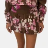 Alfy Bubble Hem Mini Skirt