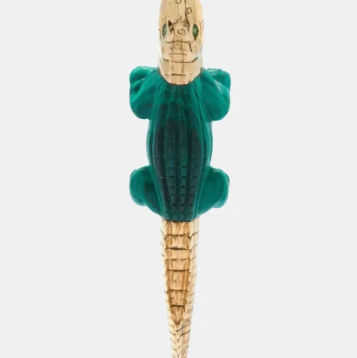 Alligator Mala Bite Earring