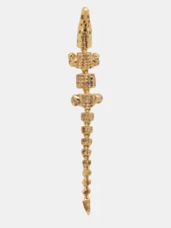 Alligator Vertebrae Earring