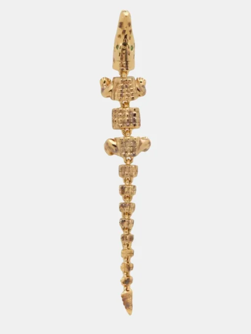Alligator Vertebrae Earring