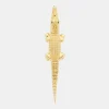 Alligator Yellow Gold Bite Ear