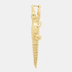 Alligator Yellow Gold Bite Ear