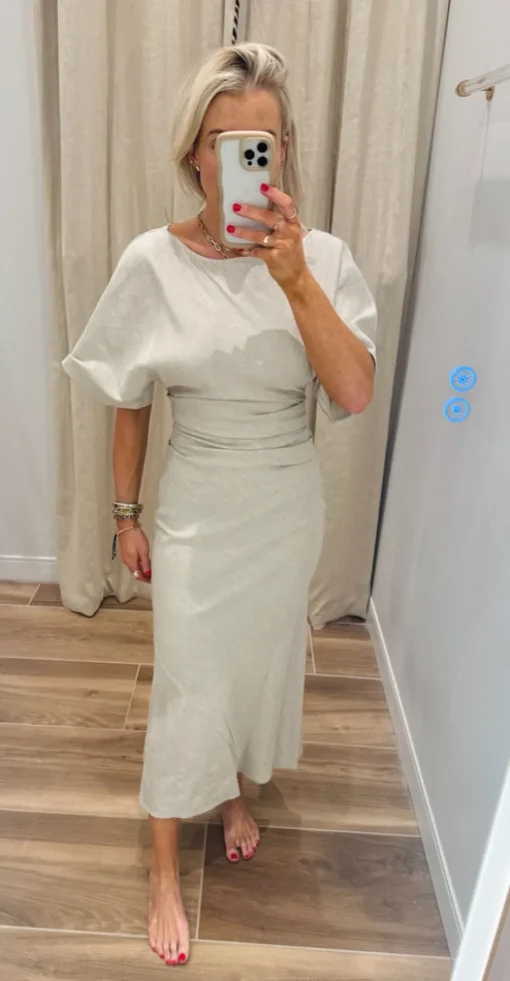 Amelie Linen Dress