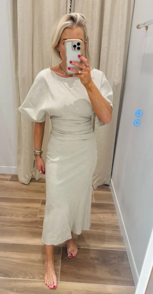 Amelie Linen Dress
