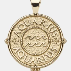 Aquarius Zodiac Pendant