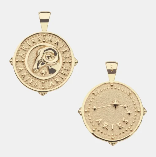 Aries Zodiac Pendant
