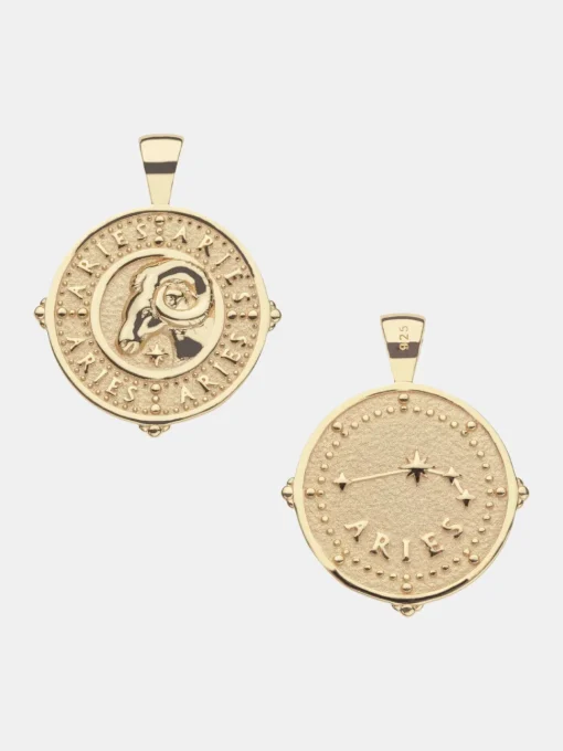 Aries Zodiac Pendant