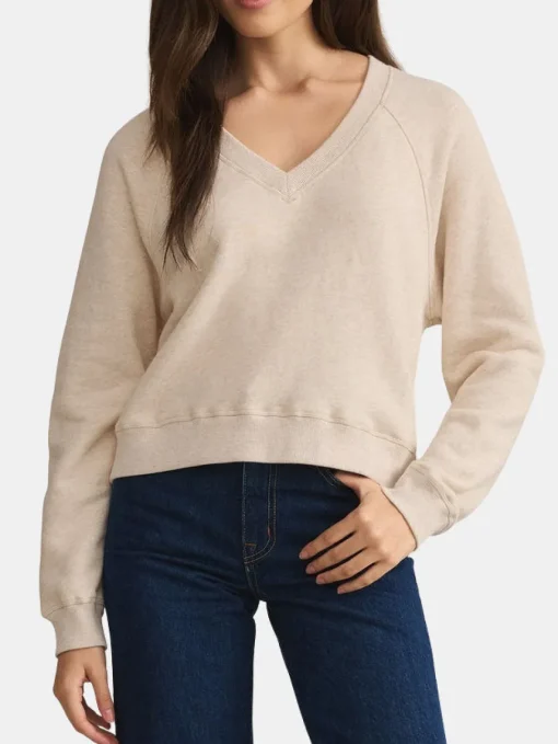 Avenue V-neck Sweatshirt