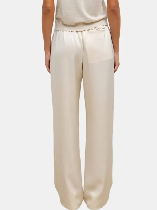 Barb Pleated High Waist Pant