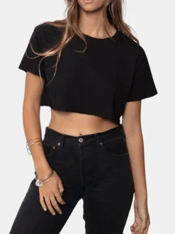 Boyfriend Crop Tee