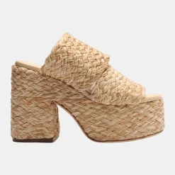Braided Raffia Platform