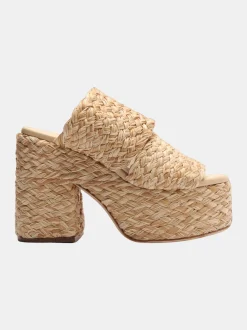 Braided Raffia Platform