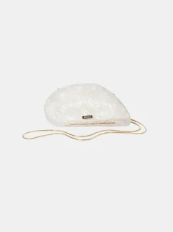 Bridget Pearl Oyster Clutch