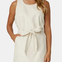 Britton Faux Leather Tank Top