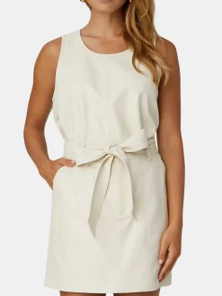 Britton Faux Leather Tank Top