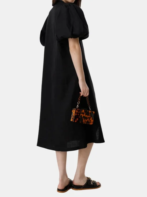 Bubble Linen Dress