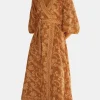Buta Maxi Wrap Dress