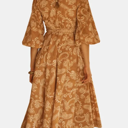 Buta Maxi Wrap Dress