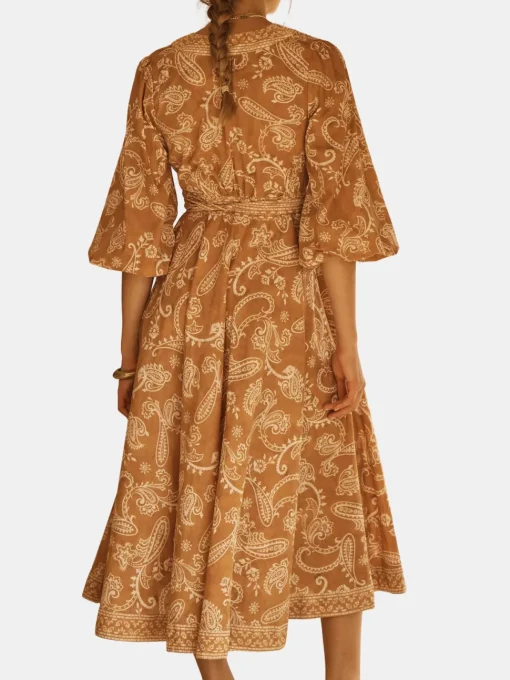 Buta Maxi Wrap Dress