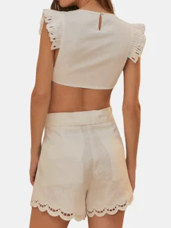Butterfly Richelieu Blouse