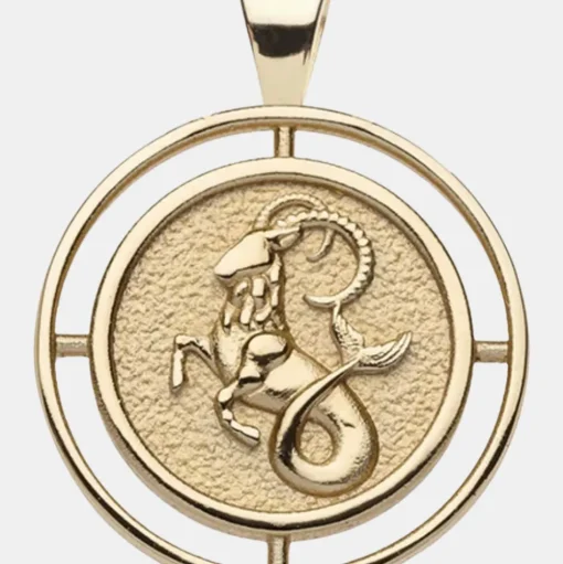 Capricorn Zodiac Pendant