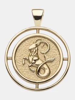 Capricorn Zodiac Pendant