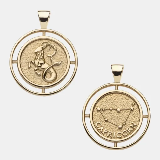 Capricorn Zodiac Pendant