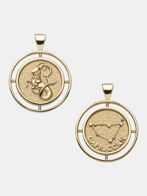 Capricorn Zodiac Pendant