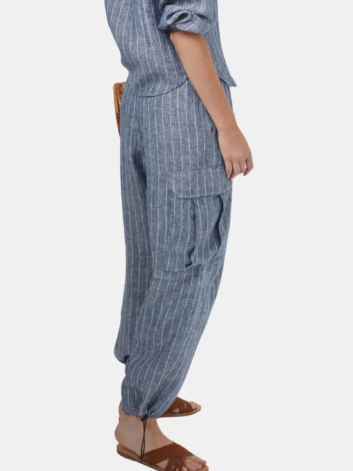 Cargo Linen Pant