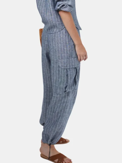 Cargo Linen Pant