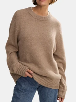 Cashmere Oversized Crewneck