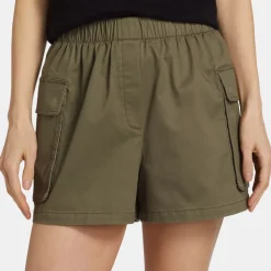 Cotton Twill Cargo Shorts