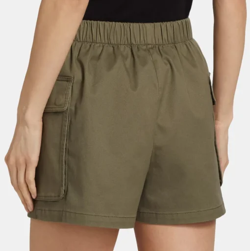 Cotton Twill Cargo Shorts