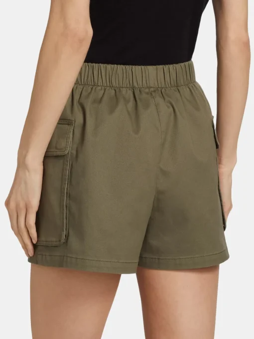 Cotton Twill Cargo Shorts