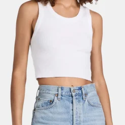 Cropped Poppy Tank