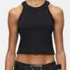 Cropped Racer Top