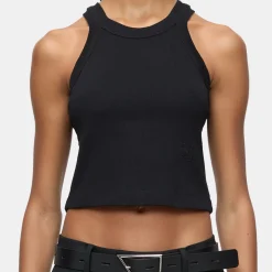 Cropped Racer Top