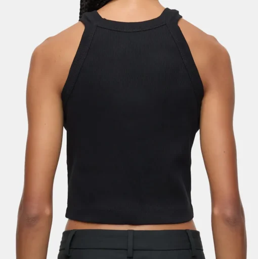 Cropped Racer Top