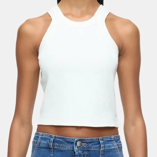 Cropped Racer Top