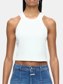 Cropped Racer Top