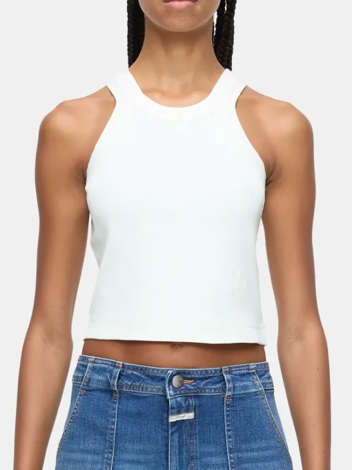 Cropped Racer Top