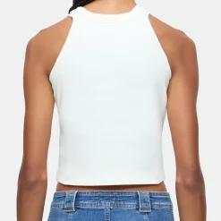 Cropped Racer Top