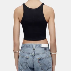 Cropped Ribbed Tank