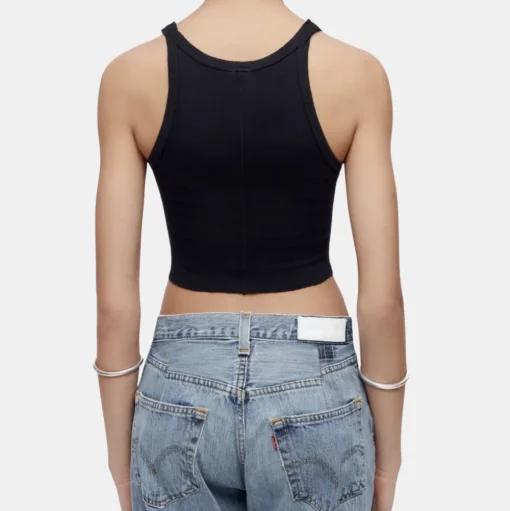 Cropped Ribbed Tank