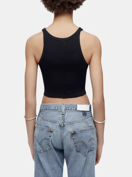 Cropped Ribbed Tank