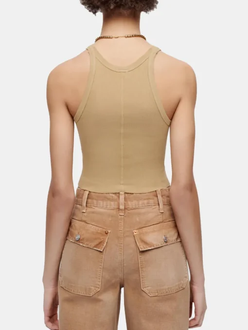 Cropped Ribbed Tank