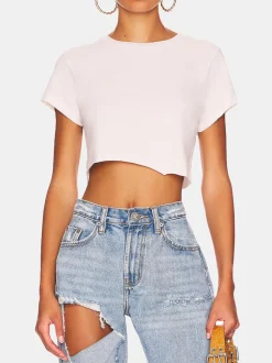 Cropped 60s Slim Tee