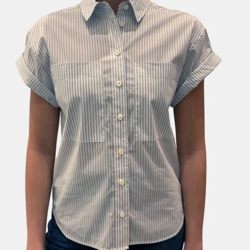 Cuffed Button Up